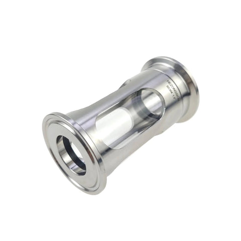 HEZONGSION 1.5in tri-clamp mini sight glass, SS304 stainless steel with EPDM seal, 3.5in length, 25mm ID