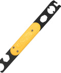 Universal MC4 Disconnect Tool 4in1 Solar PV Connector Wrench for Quick Secure MC4 PV4 H4 Installations, yellow handle