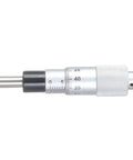 Pro Grade Flat Needle Micrometer Head Precision Tool 0.01mm Accuracy, 0 To 13mm Range, Carbon Steel Construction