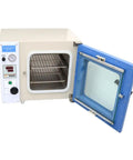 0.9 Cu Ft Vacuum Drying Oven with Digital Temperature Control, door open showing shelves, for lab use, 110V 1kW, PID precision heating