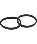 Heavy Duty Built Like A Tank Rubber V Drive Planer Belt For 1911B Electric Planer Double Cog 2 Pack Replacement 268mm By 9.6mm Thick