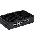 16 Core Mini Pc Barebone Server Using Intel Atom C3958 Chipset Delivering Hella Smooth Networking Via Five 2point5G Ports and Four Sfp Slots.