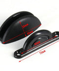 Heavy Duty Door Catch Stopper Holder Keeps Cabinet And RV Doors Open Securely To Save Walls From Scuffs Dents While Nylon Build Delivers Rock Solid Durability For Boat Motorhome Home Use Anywhere, showing two sizes.
