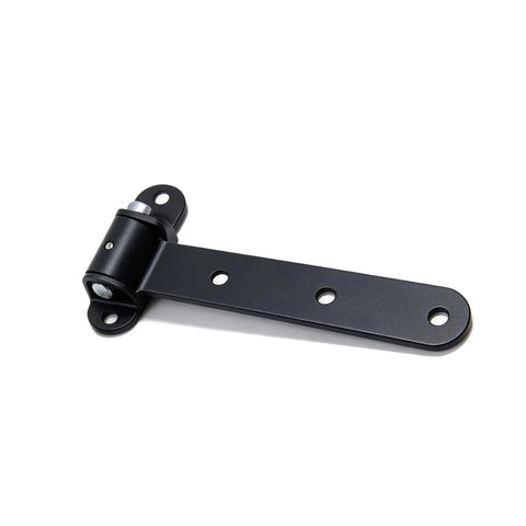 Heavy Duty Door Hinges 13 Inch Built Like A Tank For A Massive 900 Pound Capacity With 180 Degree Hassle Free Swing featuring black steel design