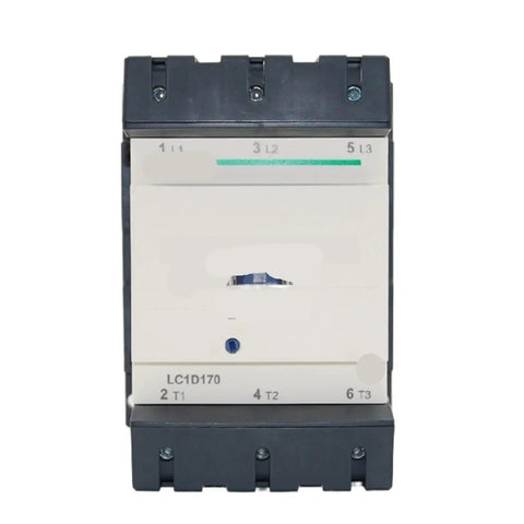 LC1D17000M7C Contactor Beefy Three Phase 380V 170A Heavy Duty Motor Controller For 90KW Load Three Phase AC Switch Coil Voltage Options