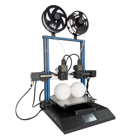 TL D3 Pro Dual Extruder 3D Printer With 300 Degree Hotend Silent Tmc2209 Drives 600W Power Supply For No Fuss Pva Tpu Abs Pla Nylon Prints In A Roomy 11 8 Inch Workspace