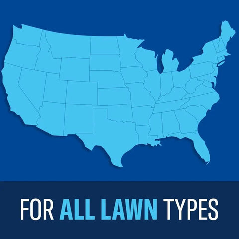 Map showing coverage for Fungus Control For Lawns Granules 10 lb Covers 5,000 Sq Ft Delivers Up To 30 Days Of Disease Protection