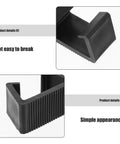 4 Pack Outdoor Sofa Clips Set, Rugged Plastic Fasteners That Keep Sectional Couches Locked In, close-up of black connector clips