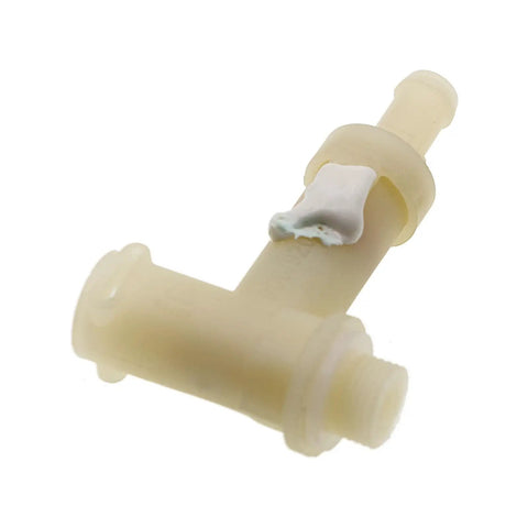 Heavy Duty Over Pressure Valve Replacement For Breville Espresso Machines Real Deal Safety Kit Compatible With Sp0001676 Bes870XL Bes860XL BES920 showing a clear plastic valve.