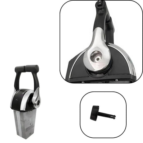 Beefed Up Twin Engine Console Remote Control Box for Dual Outboard Boats, Top Mount Throttle With Trim Switch, Gen II Cables
