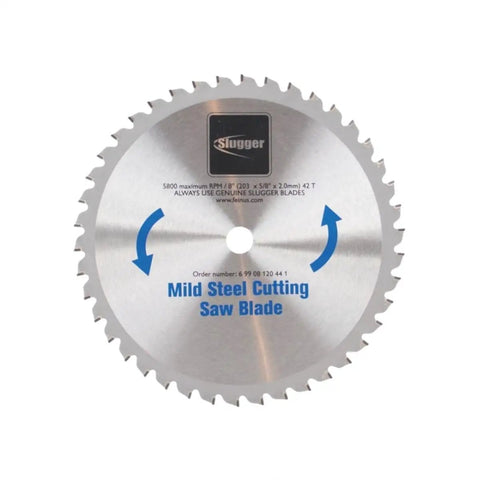 Mild Steel Cutting Saw Blade For Aluminum Stainless Steel And Thin Metals Fast Clean Precise Cuts Up To Half Inch Nine Inch Diameter Forty Eight Teeth Pro Grade Beefy Metalworking Blade