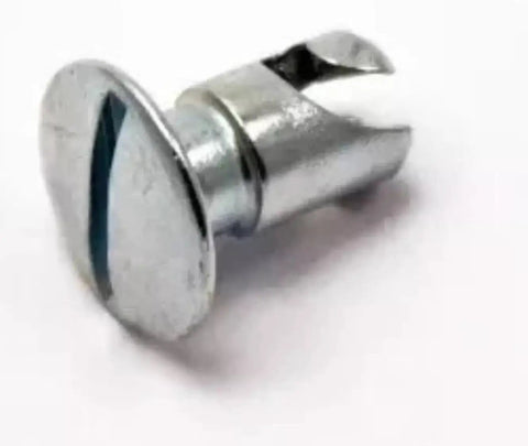 Snoopy Tool For Dzus Style Quarter Turn Aircraft Fasteners DT 0103 shiny metal fastener component, side view