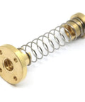 Brass nut with spring for T8 Anti Backlash Spring Loaded Nuts Set Of 2 With Four M3 Holes For Acme Tr8x2 Lead Screw