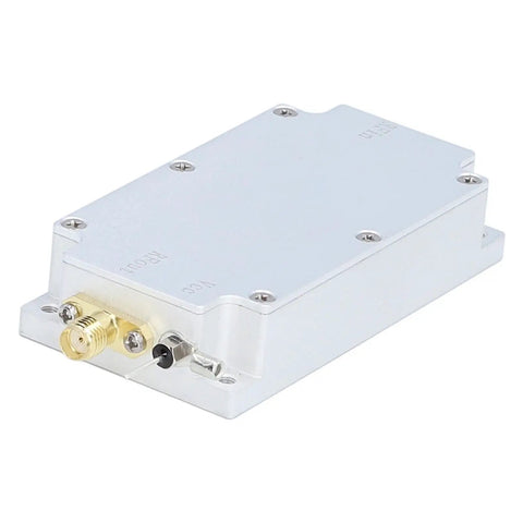 Programmable Power Signal Conditioner Featuring Forty Db Gain And Heavy Duty Aluminum Alloy Housing for RF stabilization.