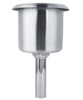 Stainless Steel Brass Dipper Well Faucet for Coffee Shop Sinks, Durable Washing Tool for Ice Cream Spoons and Coffee Spoons