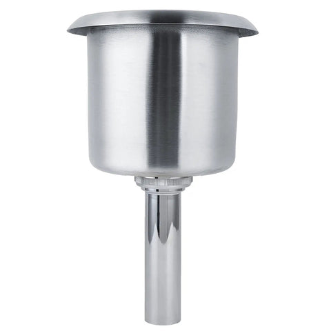 Stainless Steel Brass Dipper Well Faucet for Coffee Shop Sinks, Durable Washing Tool for Ice Cream Spoons and Coffee Spoons
