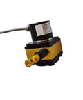 CESI S1000P Linear Draw Wire Encoder Distance Measuring Cable Motion Transducer With Six Digit Counter Display Table HB961 Ideal For Real Time Linear Position Tracking In Automation And Heavy Machinery, black and gold housing