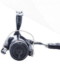 Ultra Smooth Fishing Reel Handle With Oil Bearing, Lightweight, Non Slip Grip, Front Unload Wheel, Interchangeable