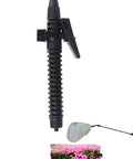 Ergonomic Trigger Sprayer Handle For 3L 5L 8L Garden Sprayers, black plastic design, universal agricultural sprayer accessory.