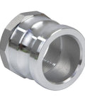 Two Pack Aluminum Cam Lock Fittings 2 Inch Cam And Groove Hose Adapter With Heavy Duty Male NPT Thread Quick Disconnect Camlock Fittings