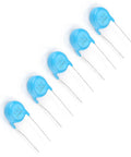 High Voltage Ceramic Disc Capacitors Set 20 Kv 1000 Pf Pro Grade HV Cap Kit For Uhf Instruments X Ray Machines And Electrostatic Generators Five Pieces Ships Worldwide, blue ceramic disc capacitors