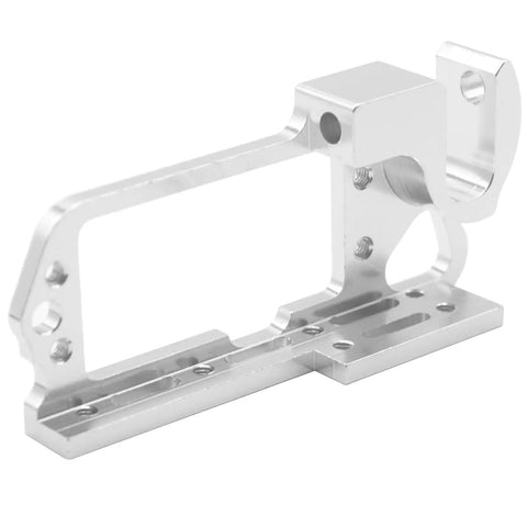 Hard Aluminum FPV Throw Servo Switch For RC Drones And Helicopters With 25T Arm, visible lightweight aluminum frame, side view