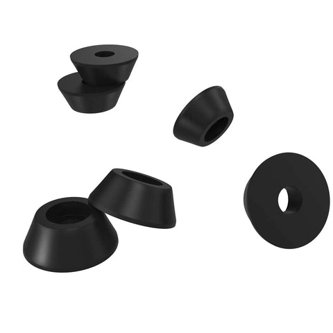 200 Pieces Soft Rubber Furniture Feet With Stainless Steel Screws No Slip Floor Protectors scattered view