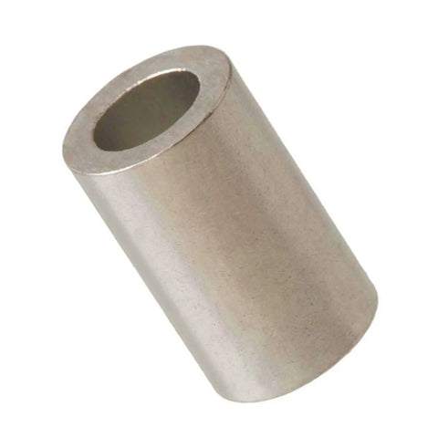 Heavy Duty Lower Arm Weld On Taper Bushing Fits Bobcat Skid Steer Loader Part 6728999 Solid Replacement For Durable Heavy Equipment And Tough Jobsites silver steel bushing