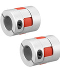 Two Pack 15mm To 15mm Shaft Couplings, Flexible Servo Motor Coupler Joint, L35 X D30 for motion control projects