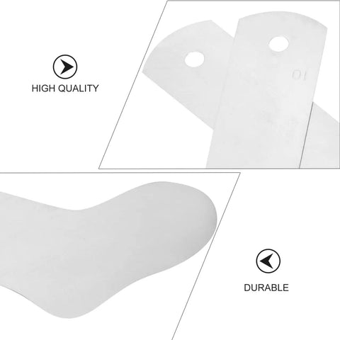 Lightweight Aluminum Sock Fixing Board 11.02 Inch For Heat Press Sublimation Sock Jig with hanging hole, durable and high quality.