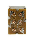 Replacement PTO Switch for Lawn Tractors and Belt Drive Walk Behind Mowers with half inch mounting stem, rear view