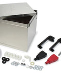 Rig Ready Aluminum Battery Box Enclosure For Trucks And Marine Gear With Corrosion Resistant 300 Series Build and accessories.