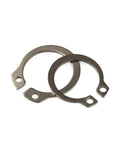 Close-up of 100 Piece M8 To M18 304 Stainless Steel Internal External Retaining Circlips
