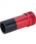 Compact Guide Astronomy Camera ASI120MM Mini For Planetary Imaging with red and black cylindrical design.