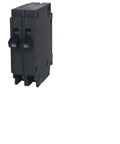 Twin 20 Amp 120 Volt Single Pole Circuit Breaker Set, Space Saving Plug In Type, UL Listed For MHT Load Centers And Meter Combos, 2 Pack, Easy Swap, Reliable Overload Protection, black 20A breaker