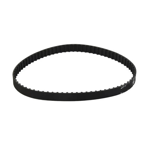 Timing Belt 381mm Perimeter, 10mm Wide, 75 Teeth, 5.08mm Pitch Rubber Drive Belt For Power Transmission Parts, Durable And Easy Install, High Precision, Long Service Life. Black toothed rubber timing belt