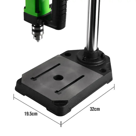 Base of 100-240V Desktop Vertical Electric Tapping Machine Drill Tapper With Universal Flexible Arm 1-10 mm B12 Chuck 100W 90 RPM