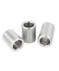 Top Shelf Stainless Steel Sleeve Bearings Five Pack Precision Cylindrical 12mm 17mm Heavy Duty Bushing Spacers with chamfered edges.