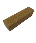 Mahogany pepper mill blank, side view, 3x3x12 in kiln-dried turning block for wood lathe projects