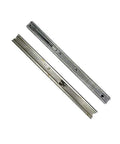 Standard Friction Replacement Drawer Slides Kit With Spring Clips For DIYers Fits 520 620 526 52611 MC22 MC28 And 220 Includes Four Female And Two Male Slides Set, silver metal slides