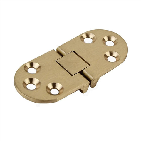 Dual Set Semi-Circular Folding Table Hinges With 180 Degree Rotation for cabinets and countertops, heavy duty copper alloy hinges