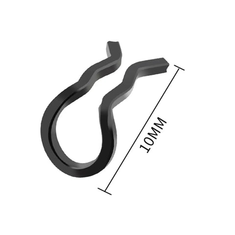 Must Have Premium Stainless Steel Brake Pad Caliper Repair Kit with Spring Clips For Your Bike Disc Brakes Durable Cotter Pin Fix And Smooth Riding, 10mm clip