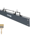 48 Inch Hanging Magnetic Sweeper With Heavy Duty Aluminum Casing, 67 Lb Lift Nail Magnet, Hang Type, Forklift Compatible