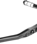 Heavy Duty Left Clutch Lever Guard Crafted From Real Carbon Fiber With A Slick Black Finish for motocross and sportbike protection.