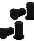 Get Your Cables Protected With These Super Durable 3/4 Inch Black Cable Grommets Made From Silica Gel For Outdoor Use And Extreme Pressure, black 4 pack