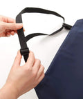 Adjusting strap of Waterproof Rubber Vinyl Apron With Two Big Pockets For Dishwashing And Grooming Lightweight PU Workhorse