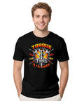Best Mechanical Engineer T-Shirt Gift Featuring Bold Torque Caliper Emblem And Wrench Gear Icon Design For DIY Builders, Garage Pros, And Tool Lovers Who Rock Industrial Style With Swag, black cotton tee on a man.