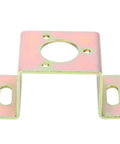 Encoder Mounting Bracket 38mm Iron Galvanized U Type Holder Ready To Rock In Harsh Environments