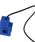 SCT-013 Blue Non Invasive AC Current Sensor With Split Core Clamp And One Meter Wire For Plug And Go Energy Measurement And Home Wiring Fixes That Pulls Through Every Time