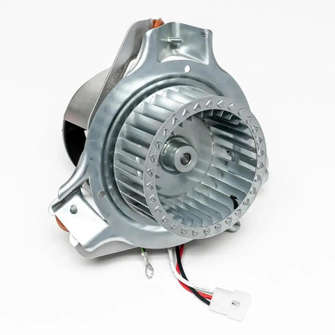 Badass Heavy Duty Draft Inducer Fan Motor Furnace Blower Replacement with metal housing and fan blades for reliable heating.